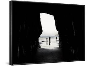 Cathedral Cave, Catlins Coast, South Island, New Zealand-David Wall-Framed Photographic Print