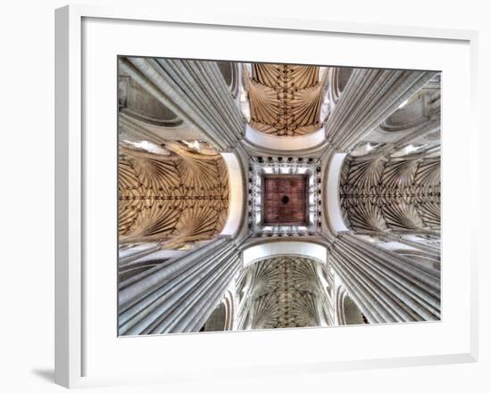 Cathedral Church of the Holy and Undivided Trinity, Norwich, Norfolk, East England, UK-Ivan Vdovin-Framed Photographic Print