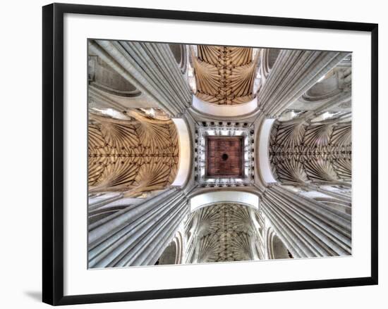 Cathedral Church of the Holy and Undivided Trinity, Norwich, Norfolk, East England, UK-Ivan Vdovin-Framed Photographic Print