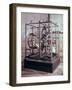 Cathedral Clock Made for the Tower in Salisbury Cathedral, Oldest Known Mechanical Timekeeper-null-Framed Giclee Print