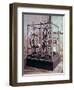 Cathedral Clock Made for the Tower in Salisbury Cathedral, Oldest Known Mechanical Timekeeper-null-Framed Giclee Print