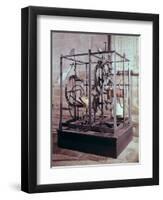 Cathedral Clock Made for the Tower in Salisbury Cathedral, Oldest Known Mechanical Timekeeper-null-Framed Giclee Print