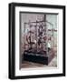 Cathedral Clock Made for the Tower in Salisbury Cathedral, Oldest Known Mechanical Timekeeper-null-Framed Giclee Print