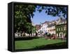 Cathedral Close, Exeter, Devon, England, United Kingdom-J Lightfoot-Framed Stretched Canvas