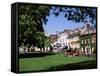 Cathedral Close, Exeter, Devon, England, United Kingdom-J Lightfoot-Framed Stretched Canvas