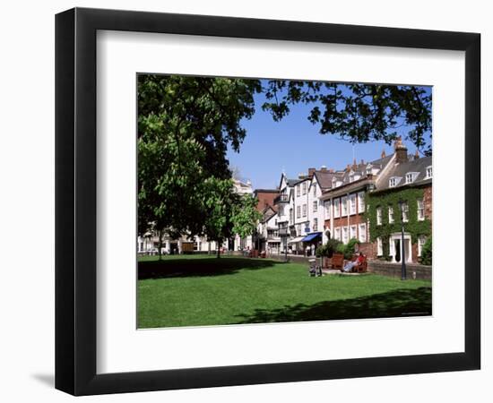 Cathedral Close, Exeter, Devon, England, United Kingdom-J Lightfoot-Framed Photographic Print