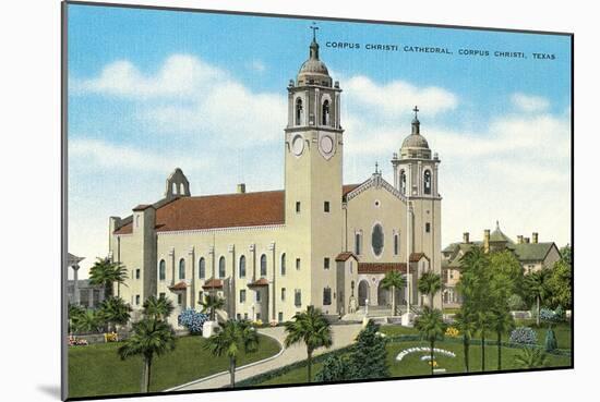 Cathedral, Corpus Christi-null-Mounted Art Print
