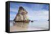 Cathedral Cove, Coromandel Peninsula, Waikato, North Island, New Zealand, Pacific-Ian-Framed Stretched Canvas