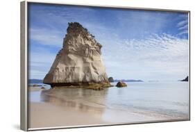 Cathedral Cove, Coromandel Peninsula, Waikato, North Island, New Zealand, Pacific-Ian-Framed Photographic Print