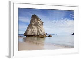 Cathedral Cove, Coromandel Peninsula, Waikato, North Island, New Zealand, Pacific-Ian-Framed Photographic Print