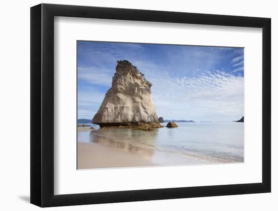 Cathedral Cove, Coromandel Peninsula, Waikato, North Island, New Zealand, Pacific-Ian-Framed Photographic Print