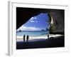 Cathedral Cove, Coromandel Peninsula-David Wall-Framed Photographic Print