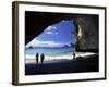 Cathedral Cove, Coromandel Peninsula-David Wall-Framed Photographic Print