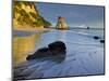 Cathedral Cove, Hahei, Coromadel Peninsula, Waikato, North Island, New Zealand-Rainer Mirau-Mounted Photographic Print