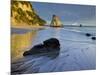 Cathedral Cove, Hahei, Coromadel Peninsula, Waikato, North Island, New Zealand-Rainer Mirau-Mounted Photographic Print