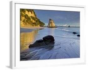 Cathedral Cove, Hahei, Coromadel Peninsula, Waikato, North Island, New Zealand-Rainer Mirau-Framed Photographic Print