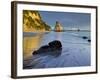 Cathedral Cove, Hahei, Coromadel Peninsula, Waikato, North Island, New Zealand-Rainer Mirau-Framed Photographic Print