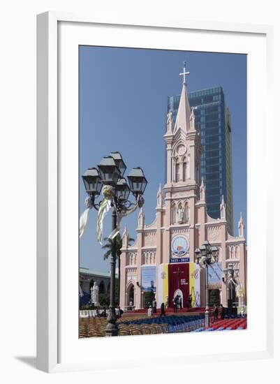 Cathedral, Danang, Vietnam, Indochina, Southeast Asia, Asia-Rolf Richardson-Framed Photographic Print