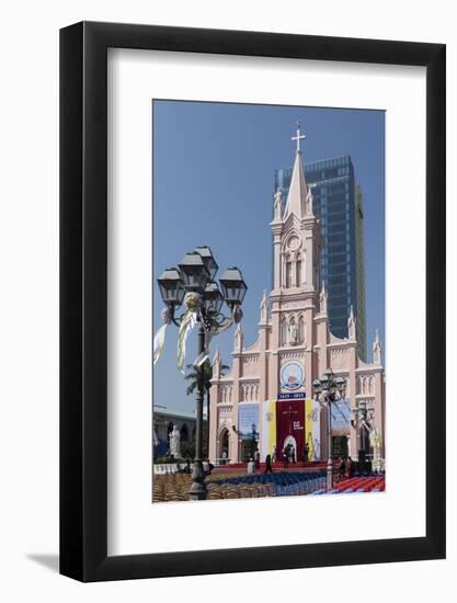 Cathedral, Danang, Vietnam, Indochina, Southeast Asia, Asia-Rolf Richardson-Framed Photographic Print