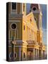 Cathedral De Granada, Park Colon (Park Central), Granada, Nicaragua, Central America-Jane Sweeney-Stretched Canvas