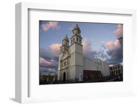 Cathedral de Nuestra Signora de Purisima Concepcion, Campeche, UNESCO World Heritage Site, Yucatan,-Peter Groenendijk-Framed Photographic Print