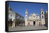 Cathedral de San Cristobal, Plaza de la Cathedral, Old Town, Havana, Cuba-Richard Maschmeyer-Framed Stretched Canvas