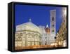 Cathedral (Duomo), Florence, UNESCO World Heritage Site, Tuscany, Italy, Europe-Vincenzo Lombardo-Framed Stretched Canvas