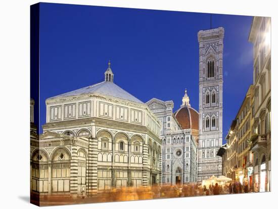 Cathedral (Duomo), Florence, UNESCO World Heritage Site, Tuscany, Italy, Europe-Vincenzo Lombardo-Stretched Canvas