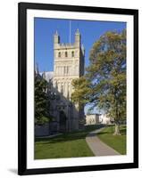 Cathedral, Exeter, Devon, England, United Kingdom, Europe-Jeremy Lightfoot-Framed Photographic Print