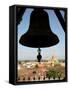 Cathedral from La Merced Belltower, Granada, Nicaragua, Central America-G Richardson-Framed Stretched Canvas