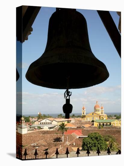 Cathedral from La Merced Belltower, Granada, Nicaragua, Central America-G Richardson-Stretched Canvas