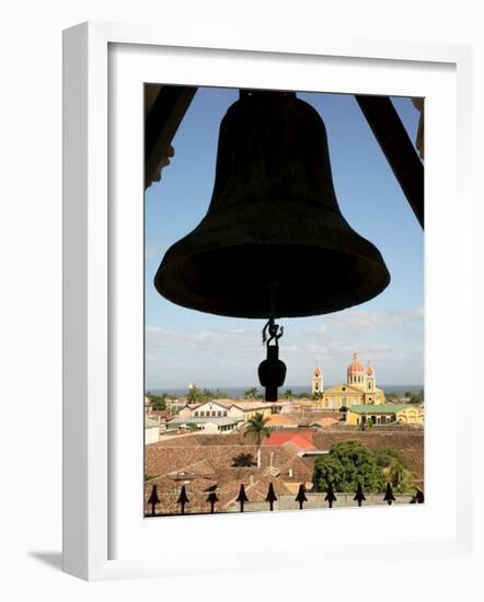 Cathedral from La Merced Belltower, Granada, Nicaragua, Central America-G Richardson-Framed Photographic Print