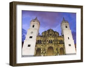 Cathedral, Historical Old Town, UNESCO World Heritage Site, Panama City, Panama, Central America-Christian Kober-Framed Photographic Print
