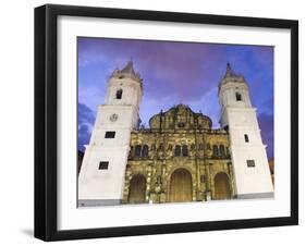 Cathedral, Historical Old Town, UNESCO World Heritage Site, Panama City, Panama, Central America-Christian Kober-Framed Photographic Print