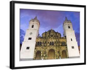 Cathedral, Historical Old Town, UNESCO World Heritage Site, Panama City, Panama, Central America-Christian Kober-Framed Photographic Print