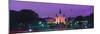 Cathedral in a city, St. Louis Cathedral, Jackson Square, French Quarter, New Orleans, Louisiana...-null-Mounted Photographic Print