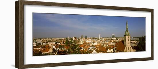 Cathedral in a City, St. Martin's Cathedral, Bratislava, Slovakia-null-Framed Photographic Print