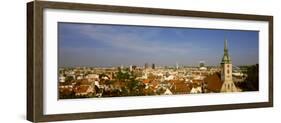 Cathedral in a City, St. Martin's Cathedral, Bratislava, Slovakia-null-Framed Photographic Print