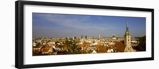 Cathedral in a City, St. Martin's Cathedral, Bratislava, Slovakia-null-Framed Photographic Print