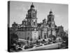 Cathedral in Mexico City Photograph - Mexico City, Mexico-Lantern Press-Stretched Canvas