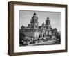 Cathedral in Mexico City Photograph - Mexico City, Mexico-Lantern Press-Framed Art Print