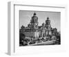 Cathedral in Mexico City Photograph - Mexico City, Mexico-Lantern Press-Framed Art Print