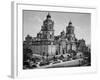 Cathedral in Mexico City Photograph - Mexico City, Mexico-Lantern Press-Framed Art Print