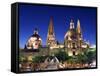 Cathedral in Plaza De Armas, Guadalajara, Mexico, North America-Christian Kober-Framed Stretched Canvas