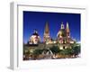 Cathedral in Plaza De Armas, Guadalajara, Mexico, North America-Christian Kober-Framed Photographic Print