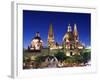 Cathedral in Plaza De Armas, Guadalajara, Mexico, North America-Christian Kober-Framed Photographic Print