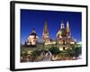 Cathedral in Plaza De Armas, Guadalajara, Mexico, North America-Christian Kober-Framed Photographic Print