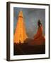 Cathedral in Reykjavik, Iceland, Polar Regions-David Pickford-Framed Photographic Print