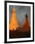 Cathedral in Reykjavik, Iceland, Polar Regions-David Pickford-Framed Photographic Print