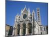 Cathedral in Siena, UNESCO World Heritage Site, Tuscany, Italy, Europe-Rainford Roy-Mounted Photographic Print